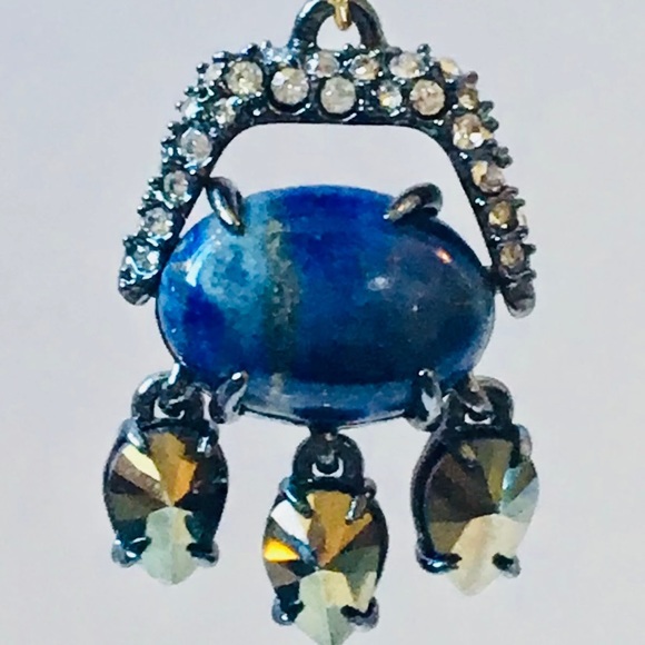 Alexis Bittar Chandelier Drop Earring Lapis Lazuli - Picture 3 of 9